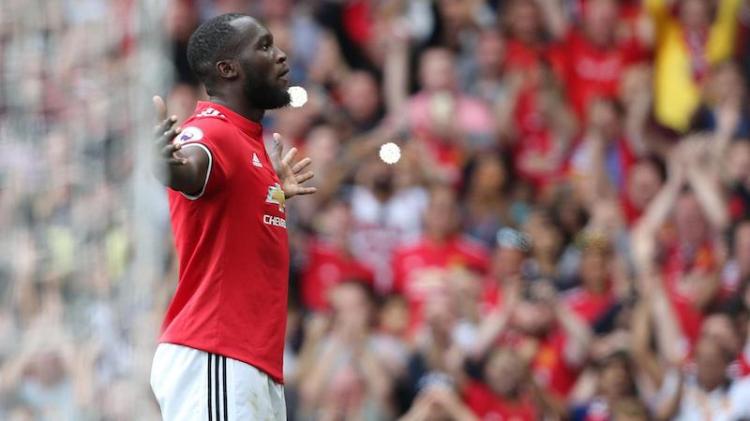 Lukaku celebrates