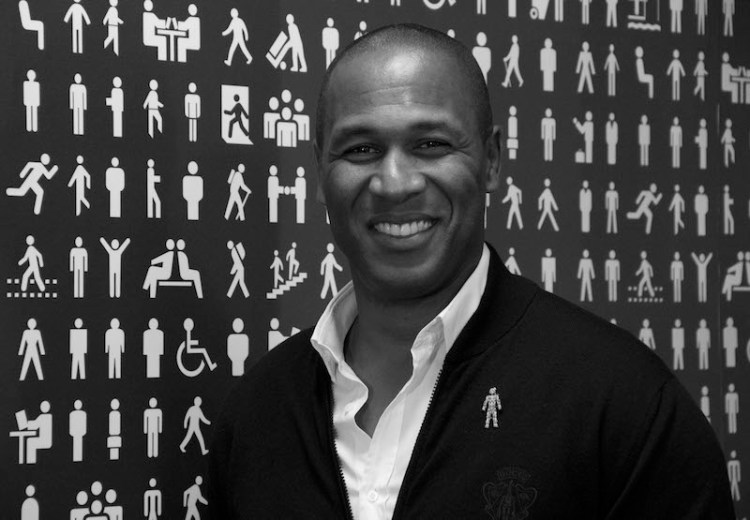 Les Ferdinand black and white