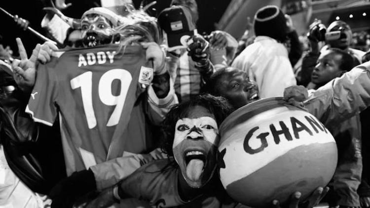 Ghana fans World Cup 2010